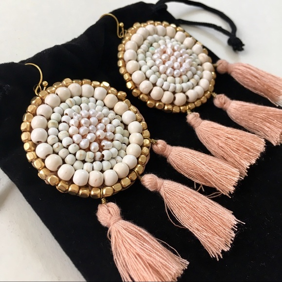 • NEW! Bohemian Tassel Earrings • - Picture 8 of 8